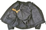 Кожаная куртка Corsa черно-желтая фото 4