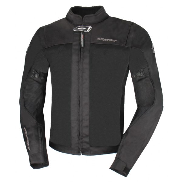 Текстильная куртка Jerez черная фото 1