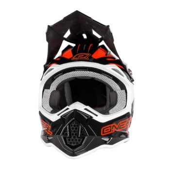 Кроссовый шлем 2Series MANALISHI чёрно-оранжевый фото 2