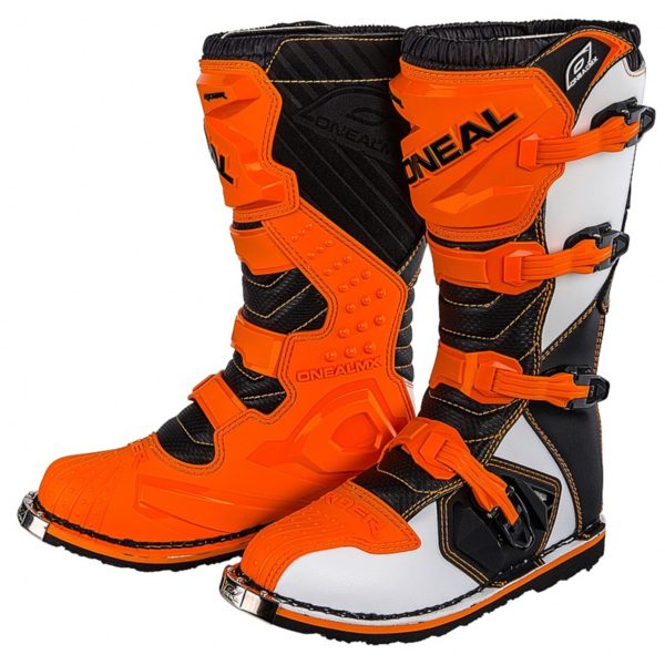 Мотоботы кроссовые Rider Boot оранжевые фото 1